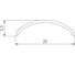 Экран Arlight SL-KANT-H16-2000 ROUND BLACK 2м 065411 2