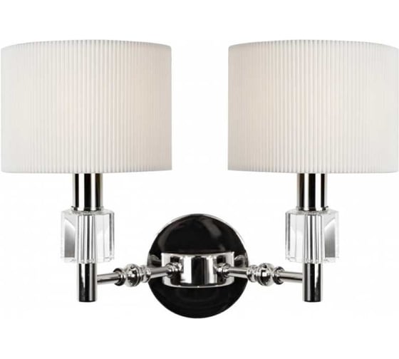 Настенный светильник iLAMP Alexa W2404-2 Nickel