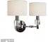Настенный светильник iLAMP Alexa W2404-2 Nickel 2