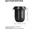 Патрон WOLTA WLH-008 E27 с кольцом, пластиковый, черный (10 шт.) WLH-008-10 5