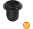 Патрон WOLTA WLH-008 E27 с кольцом, пластиковый, черный (100 шт.) WLH-008-100 1
