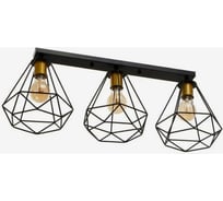 Светильник BayerLux 2403156/3 E27 40Вт черный-медь 75x19x22 см 4613028