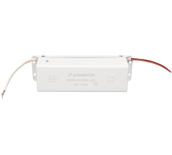 Блок питания AC/DC стабилизированный ДАВИКОН ИВЭП-12-120G LED