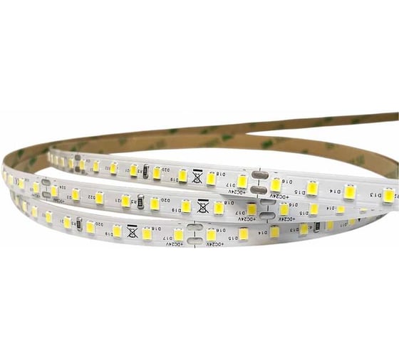 Светодиодная лента EKS ПРО 160 24V, 112 диодов, 10W, 6500К, 5 м 0У-00006509