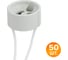 Патрон Wolta WLH-012 GU10, керамический, белый (50 шт) WLH-012-50 1