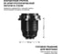 Патрон Wolta WLH-013 E27 с кольцом, карболитовый, черный (50 шт) WLH-013-50 4