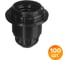 Патрон Wolta WLH-013 E27 с кольцом, карболитовый, черный (100 шт) WLH-013-100 1