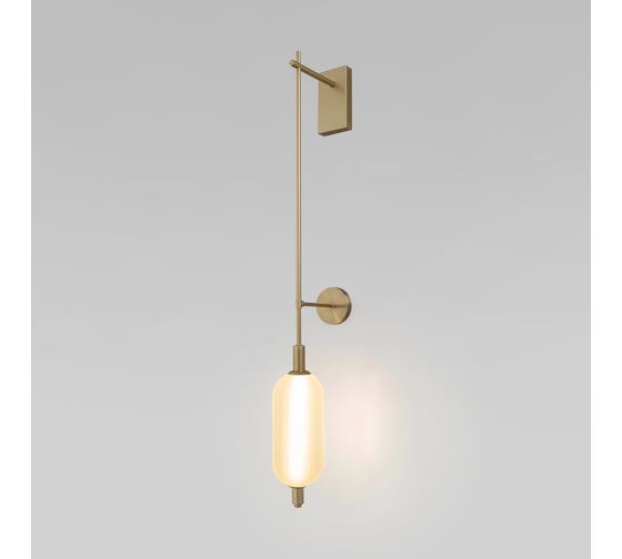 Настенный светодиодный светильник Eurosvet Jazz 3000К 201054 LED латунь a072593