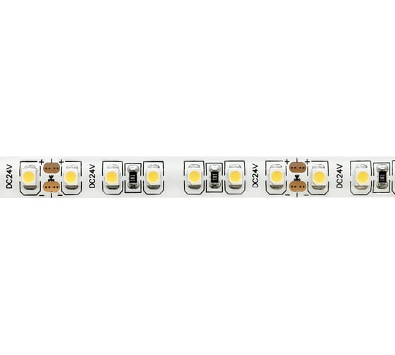 Светодиодная лента ST luce 120leds/м 9.6W/мW 4000K 860Lm Ra80 120о IP65 L5000xW8xH2 24V (5 метров) ST5016.410.65