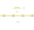 Светодиодная лента ST luce COB 12Вт/м 4000K 4750Lm Ra 90 IP20 L5000xW10 24В (5 метров) ST5018.412.20 5