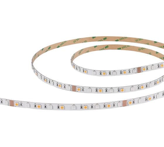 Светодиодная лента ST luce SMD5050 - 17.28W/M 3000K/RGB 300Lm Ra 90 IP20 L5000xW10xH- 24V (5 метров) ST5019.318.20RGBW