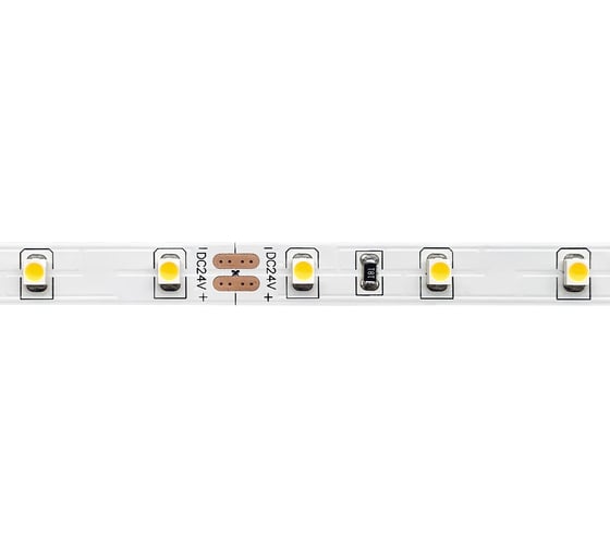 Светодиодная лента ST luce 60leds/м 4.8W/мW 4000K 400Lm Ra80 120о IP20 L5000xW8xH2 24V (5 метров) ST5016.405.20