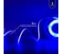 Светодиодная лента Geniled синяя 3м 24В 9Вт/м COB подсветка 320 led/m IP65 5мм 03650 1