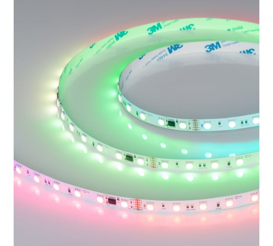 Светодиодная лента Arlight DMX-B60-10mm 24V RGB-PX6 5м 039183(1)