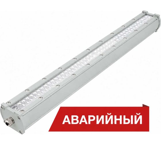 Аварийный светодиодный светильник Diora Piton 25/2600 Д opal 4K А Светло-серый DP25D-O-4K-A RAL 7035
