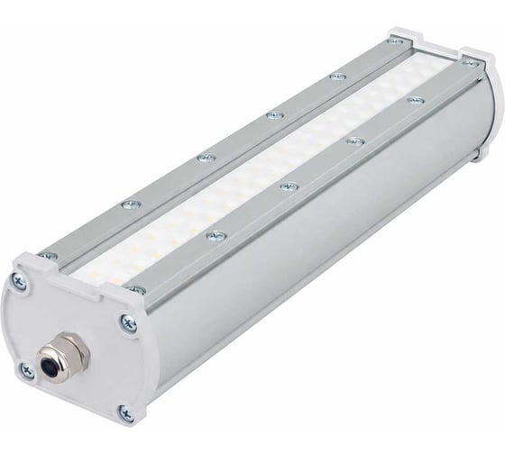 Светодиодный светильник Diora Piton Glass 10/1600 Г90 4K A Светло-серый DPG10G90-4K-A RAL 7035