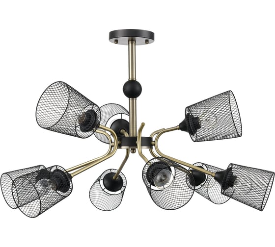 Люстра потолочная LUMION E27 9*60W ABRIS 8191/9C
