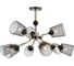 Люстра потолочная LUMION E27 9*60W ABRIS 8191/9C 4
