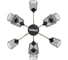 Люстра потолочная LUMION E27 9*60W ABRIS 8191/9C 5