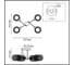 Люстра потолочная LUMION E27 4*60W TUNARA 8247/4C 2