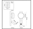 Настенный светильник ODEON LIGHT LED 9W ALBERGO 7164/9WL 2
