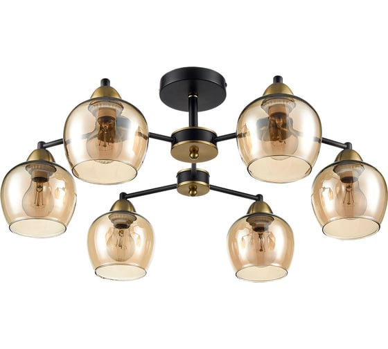 Люстра потолочная LUMION E27 6*60W LANDA 8249/6C