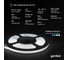 Светодиодная лента Geniled 3м 24В 9Вт/м 4000К COB нейтральная дневная подсветка 320 led/m IP65 5мм 03643 12