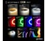 Светодиодная лента Geniled COB 5м 24В 14Вт/м 2700-6500К теплая дневная и холодная CCT MIX равномерная подсветка 608 led/m IP33 10мм 03665 17