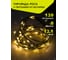 Гирлянда ФАZА DC-G06-120Y 8 реж., 3xAA(не в комплекте) microLED, 12.1 м IIP44 теплый свет желтый 5059634 2