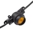 Гирлянда уличная Jazzway «Белт-лайт» PBL-S40/L24+1.5 Black E27 IP65 24м 40 ламп 1.5м шнур соединить в линию max750Вт (лампы не в комплекте/ возможно использовать с фитолампами в теплице) 5058255 5