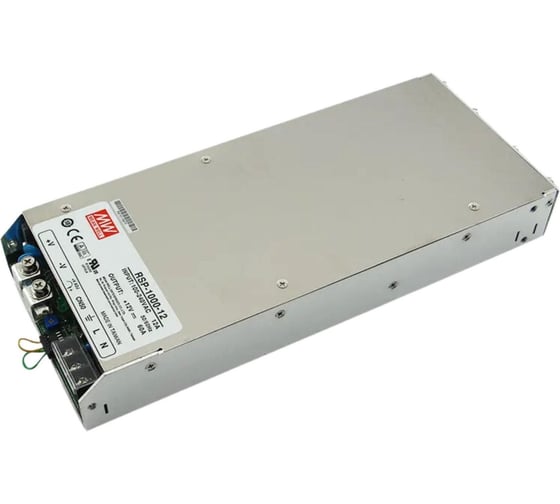 Мощные блоки питания MEAN WELL RSP-1000-12 720 Вт 12 В для системы управляемого питания 271349