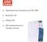 Блок питания на DIN-рейку MEAN WELL SDR-120-24 120Вт 24В 5А для промышленного оборудования и автоматизации производства, встроенный ККМ 357617 3