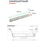 Тонкий LED-драйвер MEAN WELL SLD-150-56 151 Вт 56 В, с коррекцией мощности для светодиодных лент для интерьерной подсветки 5917788 5