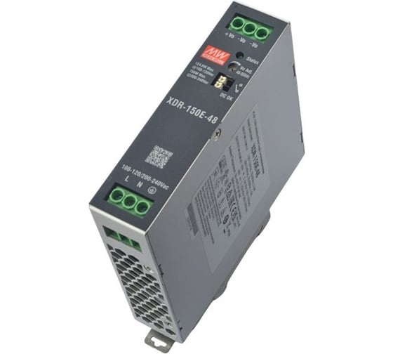 Блок питания на DIN-рейку MEAN WELL XDR-150E-48 156 Вт 48 В для экстремальных условий 7033166