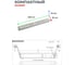 Тонкий LED-драйвер MEAN WELL SLD-150-24 151 Вт 24 В, с коррекцией мощности для светодиодных лент для интерьерной подсветки 5796172 5