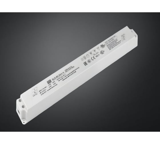 Линейный LED-драйвер MEAN WELL SLD-80-24 для светодиодных лент 80 Вт 24 В 3.3 А 3424514