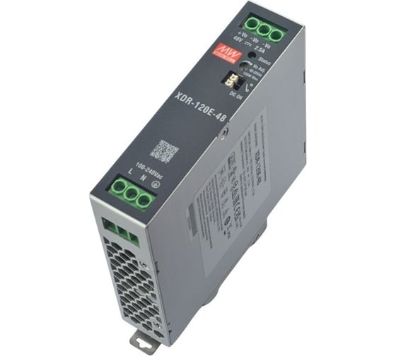 Блок питания на DIN-рейку MEAN WELL XDR-120E-48 120 Вт 48 В для экстремальных условий 7033162