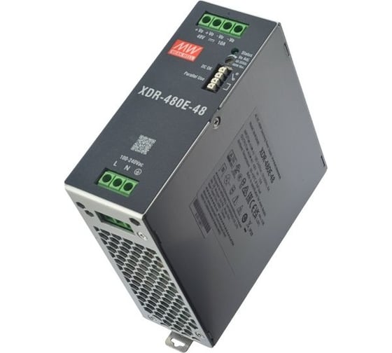 Блок питания на DIN-рейку MEAN WELL XDR-480E-48 480 Вт 48 В для экстремальных условий 7033174