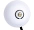 Торшер Camelion KD-435F C01 молочный, Е27, 40 Вт, металл+деревянный декор 15576 8