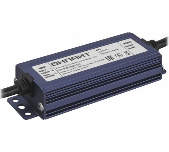 Драйвер ОНЛАЙТ 90 647 OD-P20-IP67-24V 90647