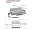 Светодиодный драйвер MEAN WELL HLG-600H-48A для наружного освещения IP65 600 Вт 48 В 12.5 А 1354889 5