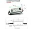 Светодиодный драйвер MEAN WELL ELG-150-24A-3Y 150Вт 24В 6,25А для наружного и внутреннего освещения, IP65, стабилизация CV+CC, коррекция коэффициента мощности 3643778 5