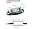 Светодиодный драйвер MEAN WELL ELG-100-C1050B-3Y 100Вт 95В 1,05А для наружного и внутреннего освещения, защита IP67, димминг 3в1 стабилизация CC, коррекция коэффициента 2591002 5