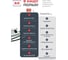 Блок питания для светодиодов MEAN WELL HLG-150H-24A 150 Вт, 24 В, 4-6 А импульсный, без димминга, для светильников и лент, внутреннего и наружного освещения, со стабилиз 587652 10