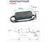 Светодиодный драйвер MEAN WELL PWM-60-24 60Вт 24В 2,5А для наружного и внутреннего освещения, защита IP67, димминг 3 в 1, ККМ, пластиковый корпус 1903234 5