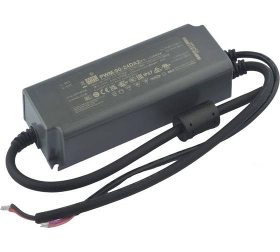 LED-драйвер для светодиодных лент с диммингом MEAN WELL PWM-90-24DA2 DALI-2 90 Вт 24 В 3.75 А 5500858