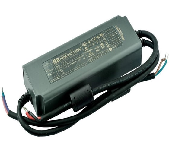 LED-драйвер для светодиодных лент с диммингом MEAN WELL PWM-200-12DA2 DALI-2 180 Вт 12 В 15 А 5500094