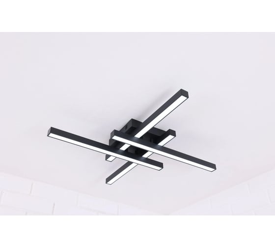 Люстра Schaffner Notte 4825-4 BK, LED 50W (70*70*8,5) IR Notte 4825-4 BK IR
