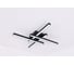 Люстра Schaffner Notte 4825-4 BK, LED 50W (70*70*8,5) IR Notte 4825-4 BK IR 1