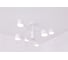 Люстра Schaffner 6xGX53/9W (65*65*30) Elsitio 4840-6 BK 2